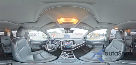 2018 Toyota Highlander Limited из США, поврежденный, VIN 5TDDZRFH5JS809078